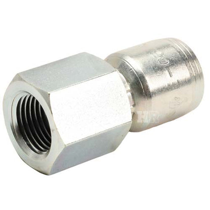 1/2" Female Pipe NPT (Non-Swivel) Hydraulic Fitting