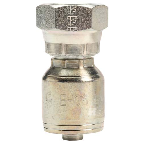 1/2" Female British Standard Parallel Pipe Cone Seat Swivel Hydraulic Fitting