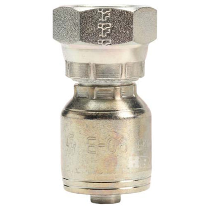 1/2" Female British Standard Parallel Pipe Cone Seat Swivel Hydraulic Fitting