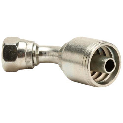 3/8" Female JIC Swivel 45˚ Elbow Hydraulic Fitting