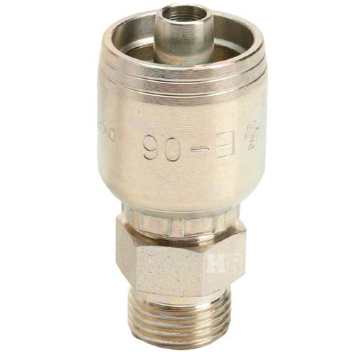3/8" Male Flat Face (ORFS) Hydraulic Fitting