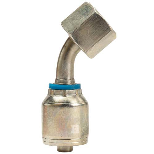 1/2" Female Face Seal Swivel 45˚ Elbow (ORFS) Hydraulic Fitting