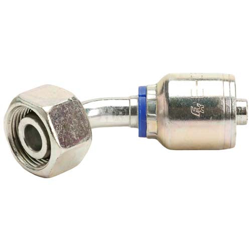 M22 X 1.5 Female Swivel 24˚ Cone (Light 15) with O-Ring 45˚ Elbow Hydraulic Fitting