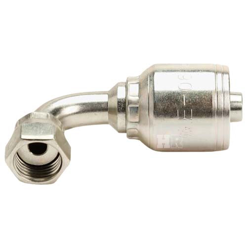 1/4" Female Face Seal Swivel 90˚ Elbow (ORFS) Hydraulic Fitting