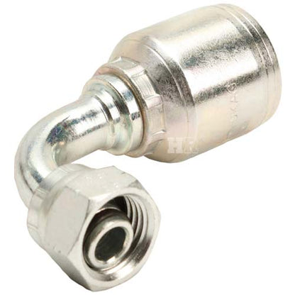 M16 X 1.5 Female Swivel 24˚ Cone (Light 10) with O-Ring 90˚ Elbow Hydraulic Fitting