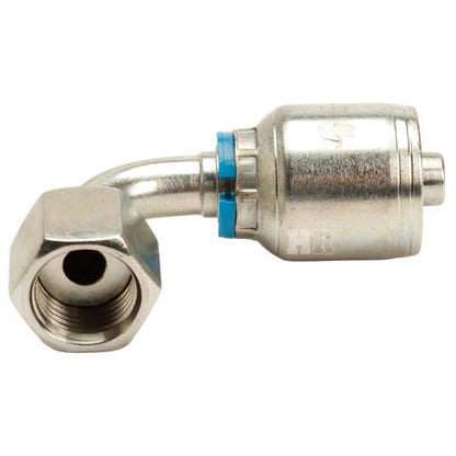 3/8" Female Face Seal Swivel 90˚ Elbow (ORFS) Hydraulic Fitting