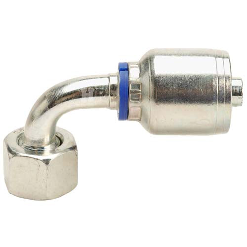 M18 X 1.5 Female Swivel 24˚ Cone (Light 12) with O-Ring 90˚ Elbow Hydraulic Fitting