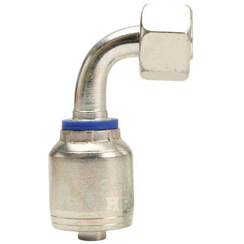 M18 X 1.5 Female Swivel 24˚ Cone (Light 12) with O-Ring 90˚ Elbow Hydraulic Fitting