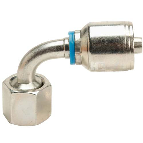 1/2" Female Face Seal Swivel 90˚ Elbow (ORFS) Hydraulic Fitting