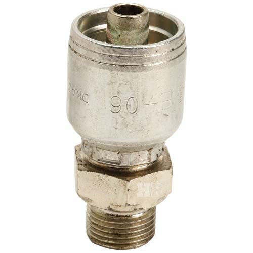 3/8" Male British Standard Parallel Pipe Hydraulic Fitting