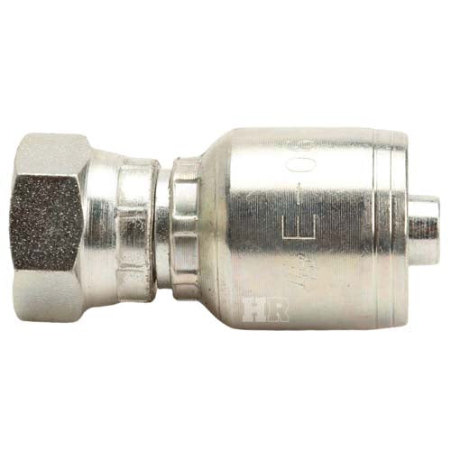 3/8" Female British Standard Parallel Pipe Cone Seat Swivel Hydraulic Fitting