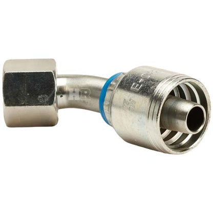 1/2" Female Face Seal Swivel 45˚ Elbow (ORFS) Hydraulic Fitting