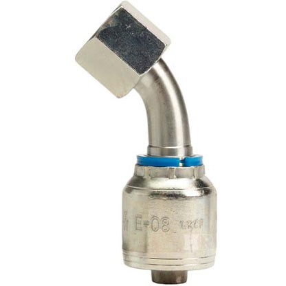1/2" Female Face Seal Swivel 45˚ Elbow (ORFS) Hydraulic Fitting