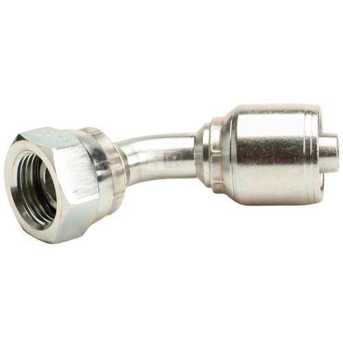 5/8" Female Face Seal Swivel 45˚ Elbow (ORFS) Hydraulic Fitting