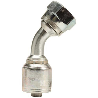 5/8" Female Face Seal Swivel 45˚ Elbow (ORFS) Hydraulic Fitting