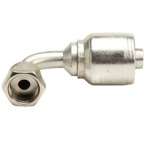 3/8" Female Face Seal Swivel 90˚ Elbow (ORFS) Hydraulic Fitting