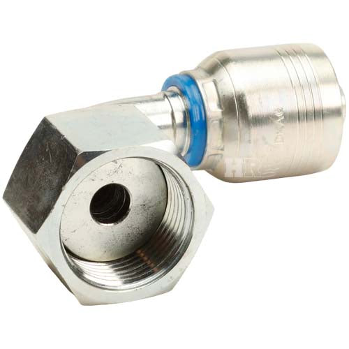 3/4" Female Face Seal Swivel 90˚ Elbow (ORFS) Hydraulic Fitting