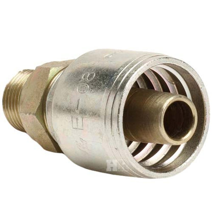 3/8" Male British Standard Parallel Pipe Hydraulic Fitting