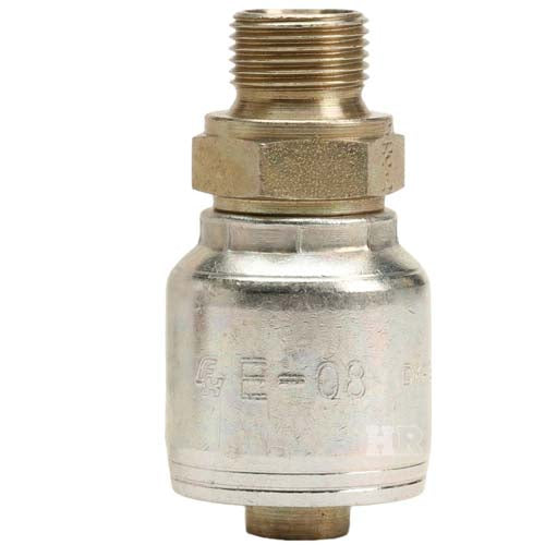 3/8" Male British Standard Parallel Pipe Hydraulic Fitting