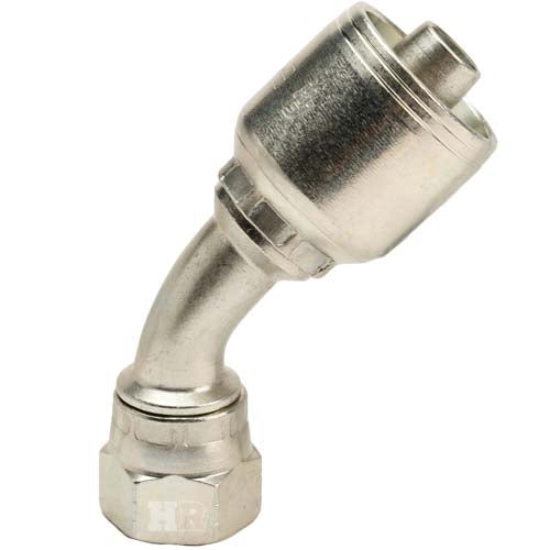 1/2" Female JIC Swivel 45˚ Elbow Hydraulic Fitting