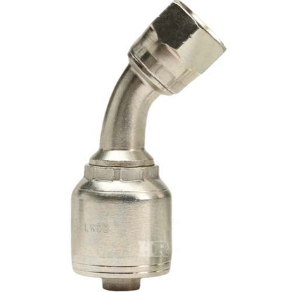1/2" Female JIC Swivel 45˚ Elbow Hydraulic Fitting
