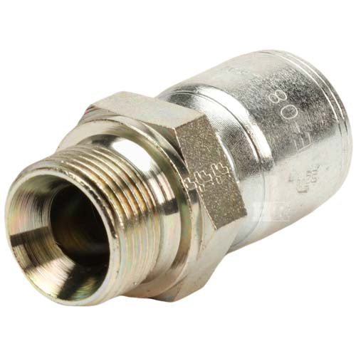 3/4" Male British Standard Parallel Pipe Hydraulic Fitting
