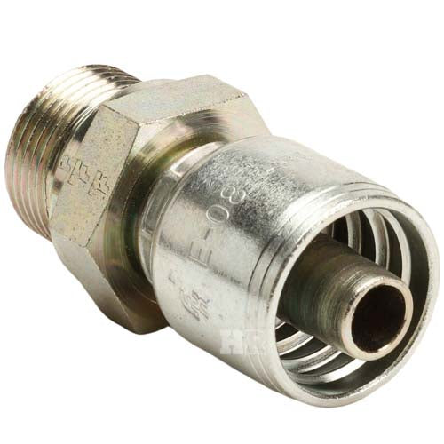 3/4" Male British Standard Parallel Pipe Hydraulic Fitting