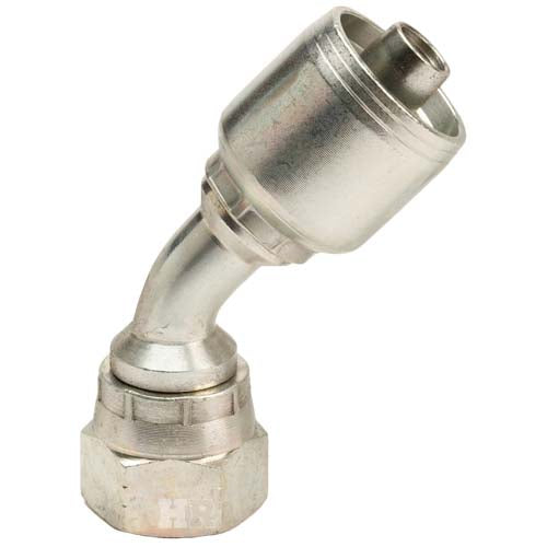 5/8" Female JIC Swivel 45˚ Elbow Hydraulic Fitting