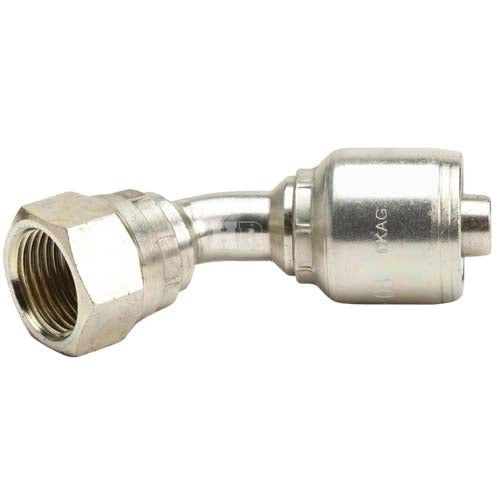 5/8" Female JIC Swivel 45˚ Elbow Hydraulic Fitting