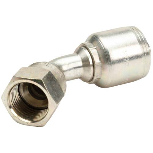 5/8" Female JIC Swivel 45˚ Elbow Hydraulic Fitting