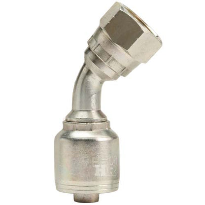 5/8" Female JIC Swivel 45˚ Elbow Hydraulic Fitting