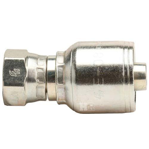 3/8" Female British Standard Parallel Pipe Cone Seat Swivel Hydraulic Fitting