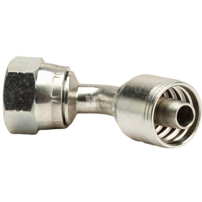 3/4" Female JIC Swivel 45˚ Elbow Hydraulic Fitting