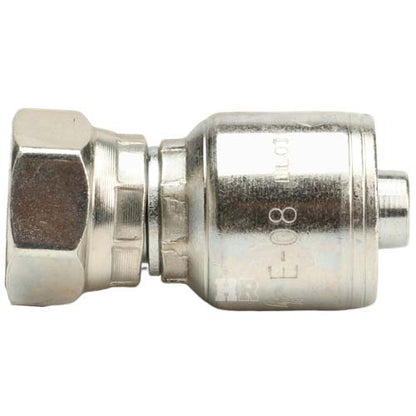 1/2" Female British Standard Parallel Pipe Cone Seat Swivel Hydraulic Fitting