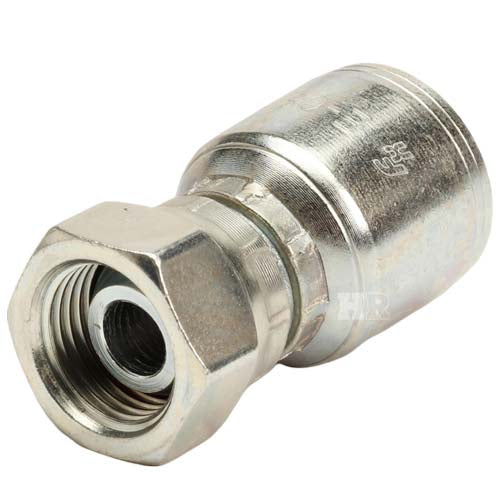 1/2" Female British Standard Parallel Pipe Cone Seat Swivel Hydraulic Fitting