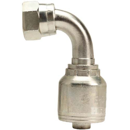 1/2" Female JIC Swivel 90˚ Short Drop Hydraulic Fitting