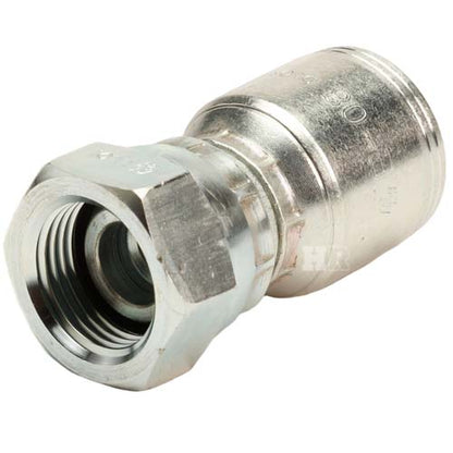 5/8" Female British Standard Parallel Pipe Cone Seat Swivel Hydraulic Fitting