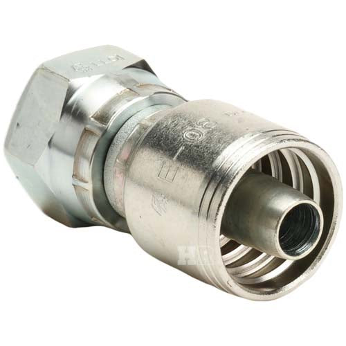 5/8" Female British Standard Parallel Pipe Cone Seat Swivel Hydraulic Fitting