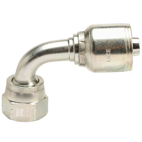 5/8" Female JIC Swivel 90˚ Short Drop Hydraulic Fitting