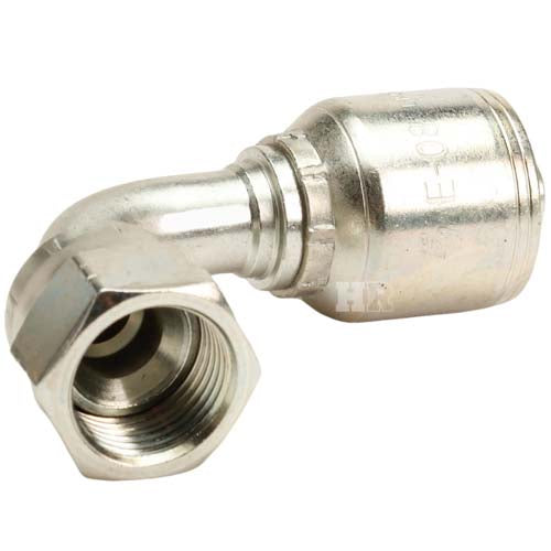 5/8" Female JIC Swivel 90˚ Short Drop Hydraulic Fitting