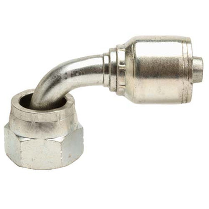 3/4" Female JIC Swivel 90˚ Short Drop Hydraulic Fitting