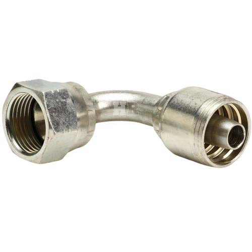 3/4" Female JIC Swivel 90˚ Short Drop Hydraulic Fitting