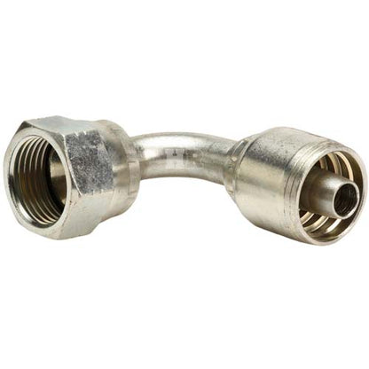 3/4" Female JIC Swivel 90˚ Short Drop Hydraulic Fitting