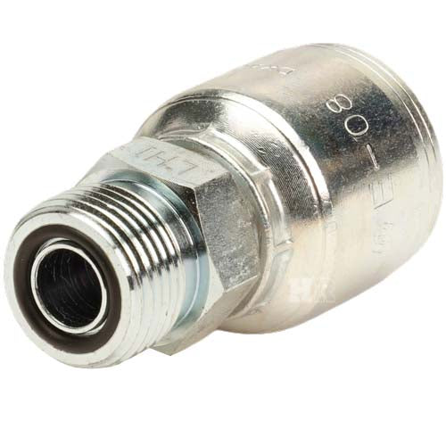 1/2" Male Flat Face (ORFS) Hydraulic Fitting