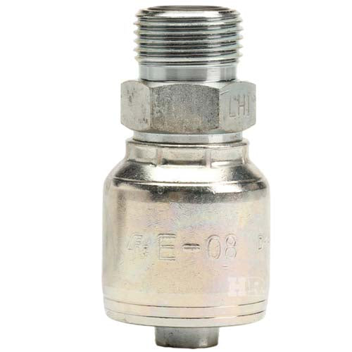 1/2" Male Flat Face (ORFS) Hydraulic Fitting
