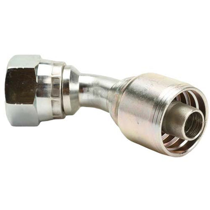 3/4" Female JIC Swivel 45˚ Elbow Hydraulic Fitting