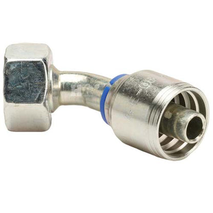 M26 X 1.5 Female Swivel 24˚ Cone (Light L18) with O-Ring 45˚ Elbow Hydraulic Fitting