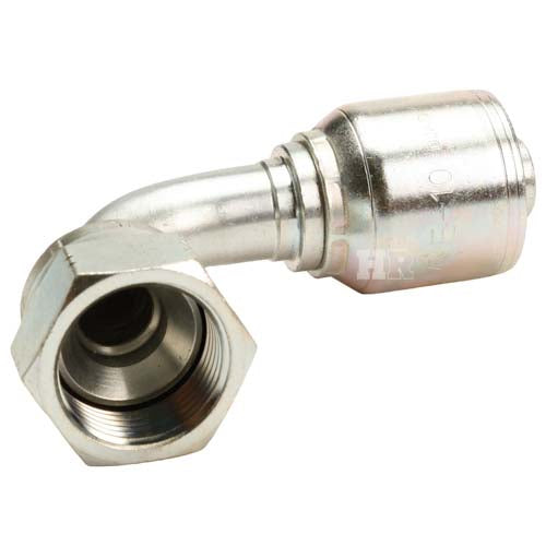 3/4" Female JIC Swivel 90˚ Short Drop Elbow Hydraulic Fitting