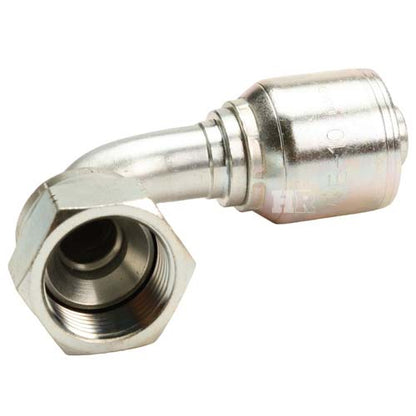 3/4" Female JIC Swivel 90˚ Short Drop Elbow Hydraulic Fitting