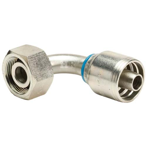 M26 X 1.5 Female Swivel 24˚ Cone (Light L18) with O-Ring 90˚ Elbow Hydraulic Fitting